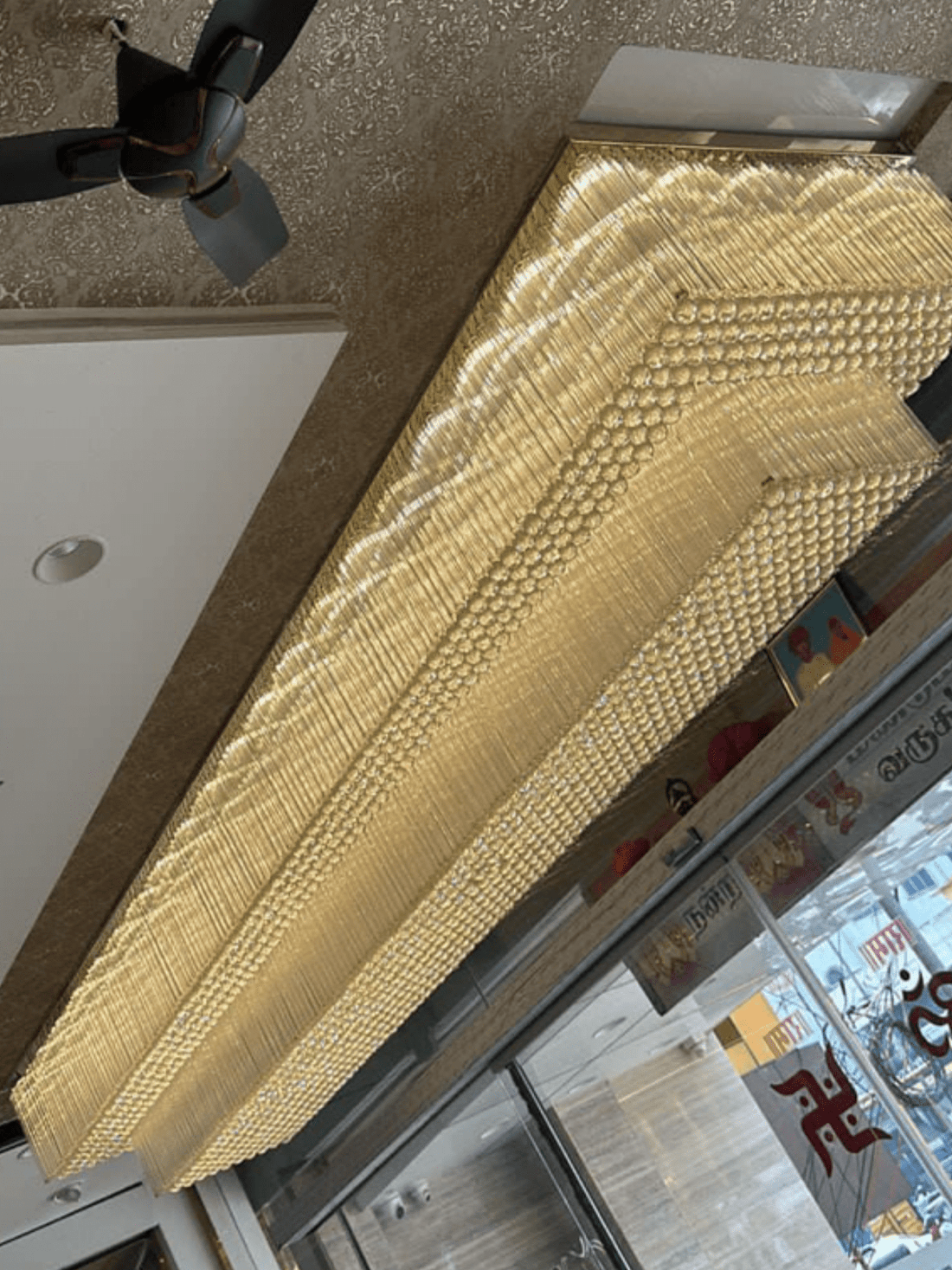 Modern Extra 2/3 Tiered Flush Mount Crystal Chandelier for Large Area-Chandeliers-Jecanoli