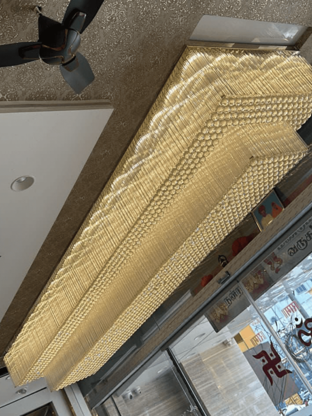 Modern Extra 2/3 Tiered Flush Mount Crystal Chandelier for Large Area-Chandeliers-Jecanoli