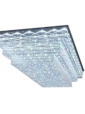 Modern Extra 2/3 Tiered Flush Mount Crystal Chandelier for Large Area-Chandeliers-Jecanoli