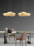 Modern Natural Crystal Wing Chandelier - L25.6