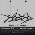 Modern Trendy Dining Room Lighting - 177” (L450cm)Warm light 3000KJecanoli