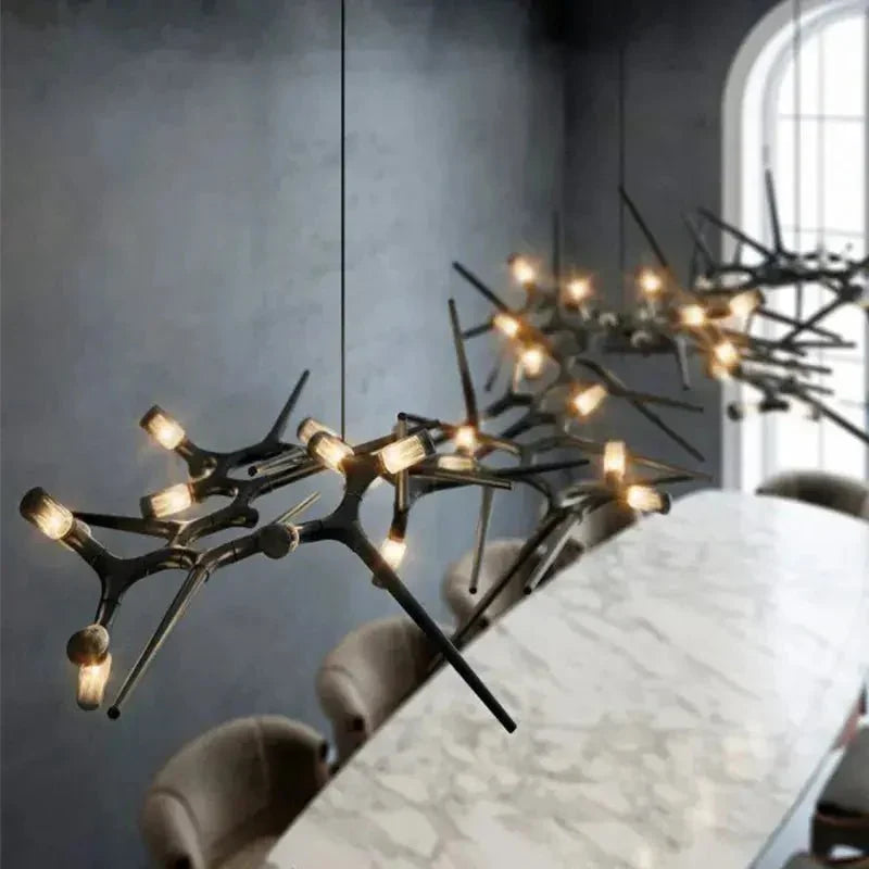 Modern Trendy Dining Room Lighting - 47” (L120cm)Warm light 3000KJecanoli