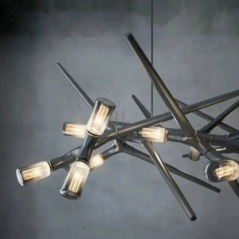 Modern Trendy Dining Room Lighting - 177” (L450cm)Warm light 3000KJecanoli