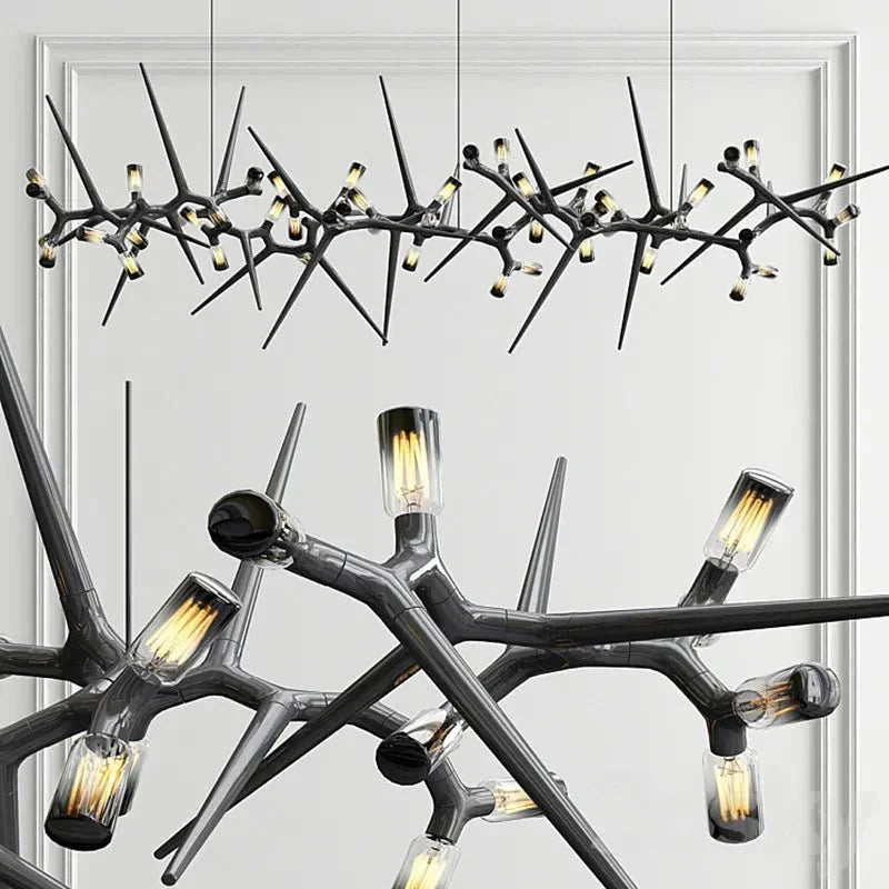 Modern Trendy Dining Room Lighting - 177” (L450cm)Warm light 3000KJecanoli