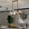 Modern Wine Glass Shape Chandelier Italian Light Luxury Light Fixture for Dining Room/Living Room-Chandeliers-Jecanoli