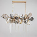 Modern Wine Glass Shape Chandelier Italian Light Luxury Light Fixture for Dining Room/Living Room-Chandeliers--Jecanoli-Linear/L31.5