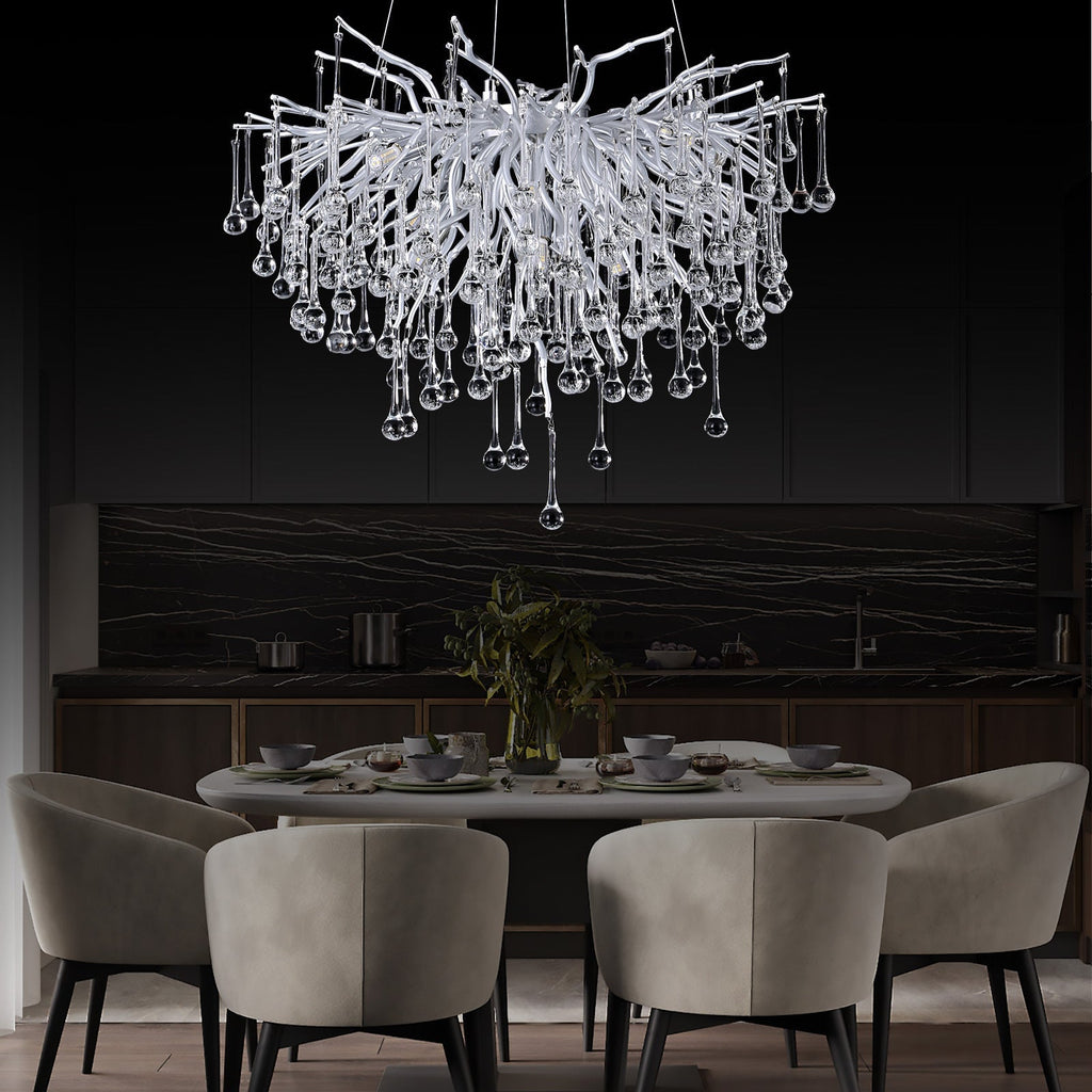 Doris Crystal Branch Chandelier
