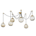 Molten Spider Small With Smoke Glass - Natural Brass + SmokeJecanoli