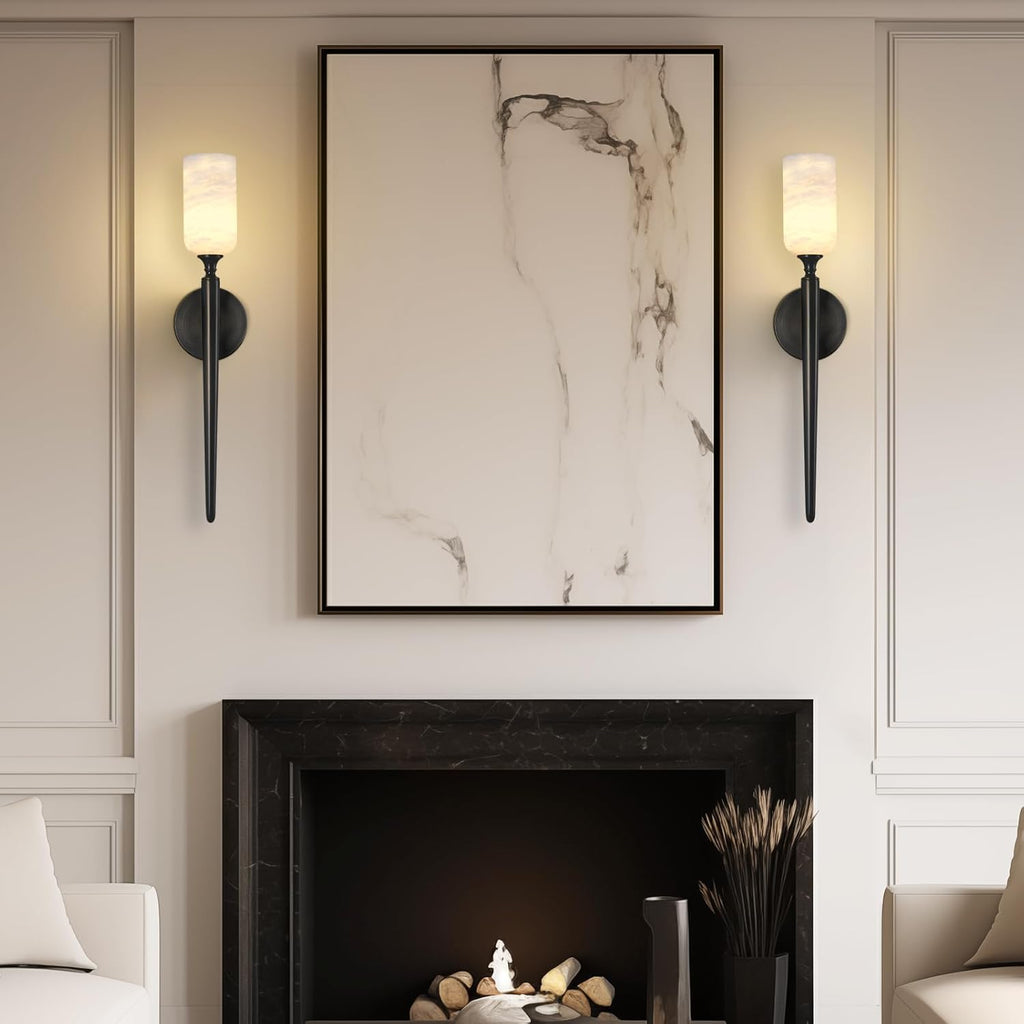 Monty Alabaster Wall Sconces - view 6