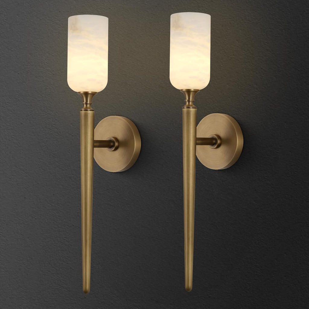 Monty Alabaster Wall Sconces - view 9