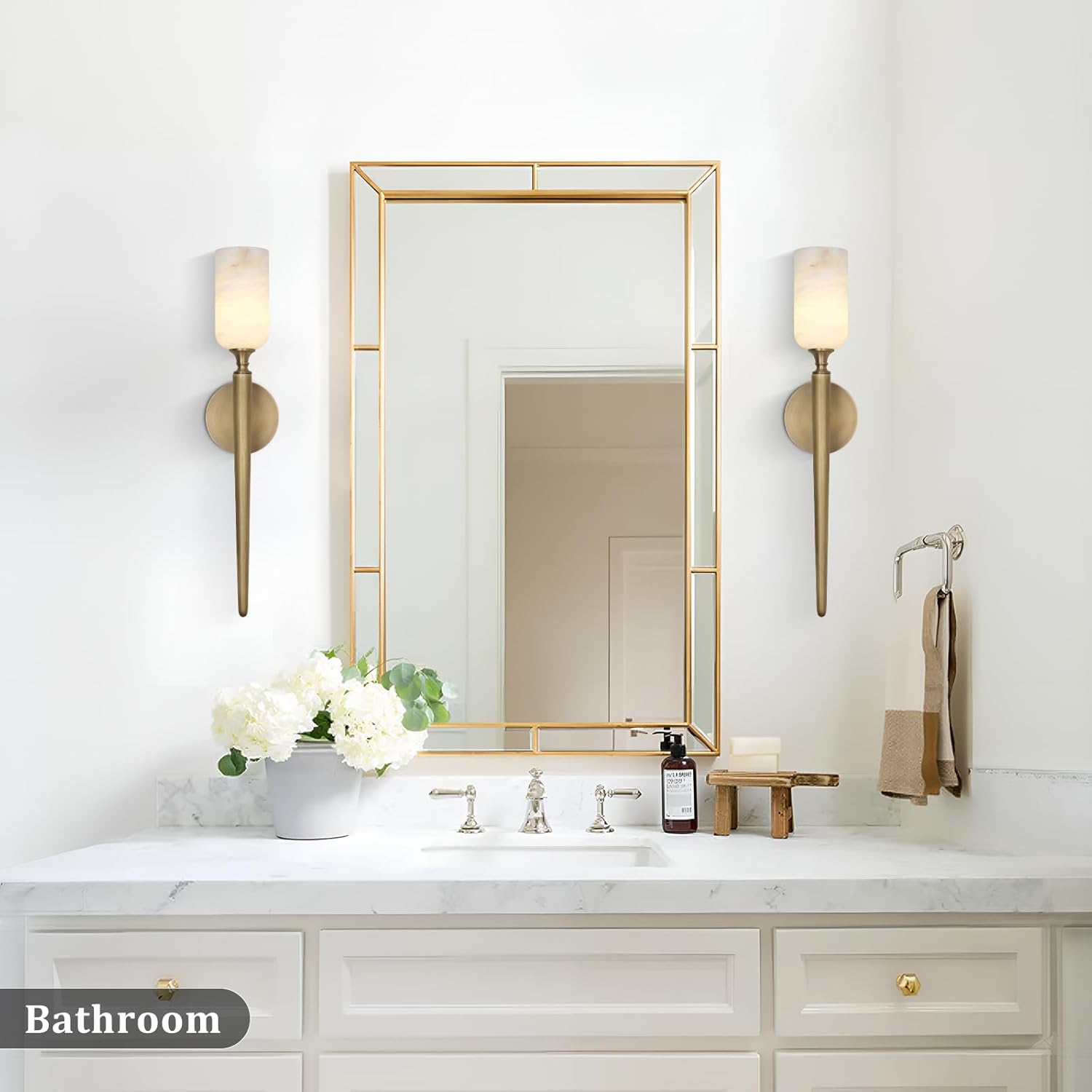 Monty Alabaster Wall Sconces - view 19