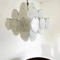 Murano Chandelier 36 White Disks - Dia 19.7″(50cm) x H 19.7″(50cm)WhiteBlushlighting