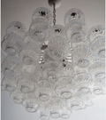 Murano Chandelier – 37 glasses- Transparent - Jecanoli