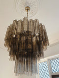 Murano Chandelier – 48 tubes – Smoked - Jecanoli