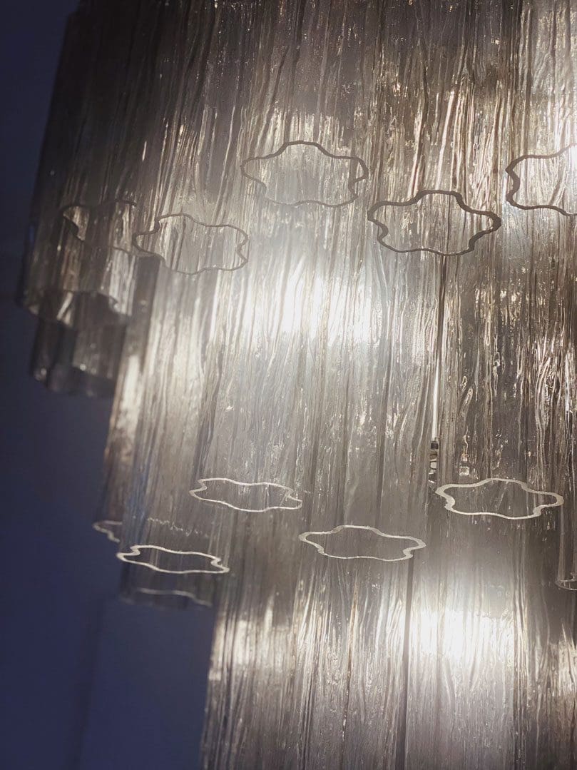 Murano Chandelier – 48 tubes – Smoked - Jecanoli
