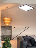 Murano Chandelier – 48 tubes – Smoked - Jecanoli