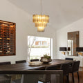Murano Chandelier – 48 tubes – Smoked - Jecanoli