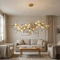 Noa Flower Branch Chandelier - L47.24” (120 cm)Warm White 3000K - Jecanoli