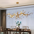 Noa Flower Branch Chandelier - L47.24” (120 cm)Warm White 3000K - Jecanoli