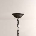 Nora Gilded Floral Crystal Round Chandelier - Jecanoli