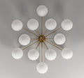 Orion Oval Flush Mount Base Chandelier Ø47.8″-NORMAL-Jecanoli