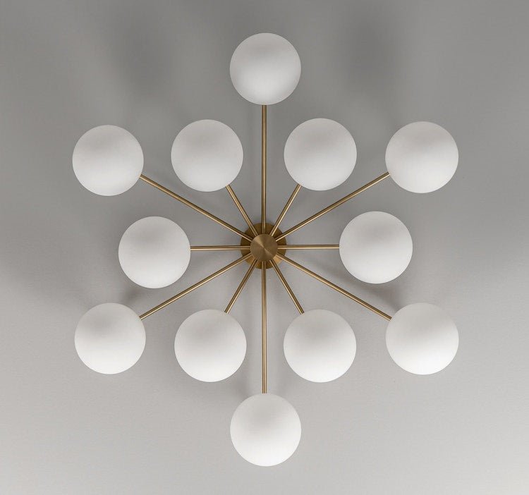 Orion Oval Flush Mount Base Chandelier Ø47.8″-NORMAL-Jecanoli