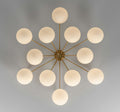 Orion Oval Flush Mount Base Chandelier Ø47.8″-NORMAL-Jecanoli