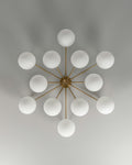 Orion Oval Flush Mount Base Chandelier Ø47.8″-NORMAL-Jecanoli