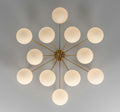 Orion Oval Flush Mount Base Chandelier Ø47.8″-NORMAL-Jecanoli