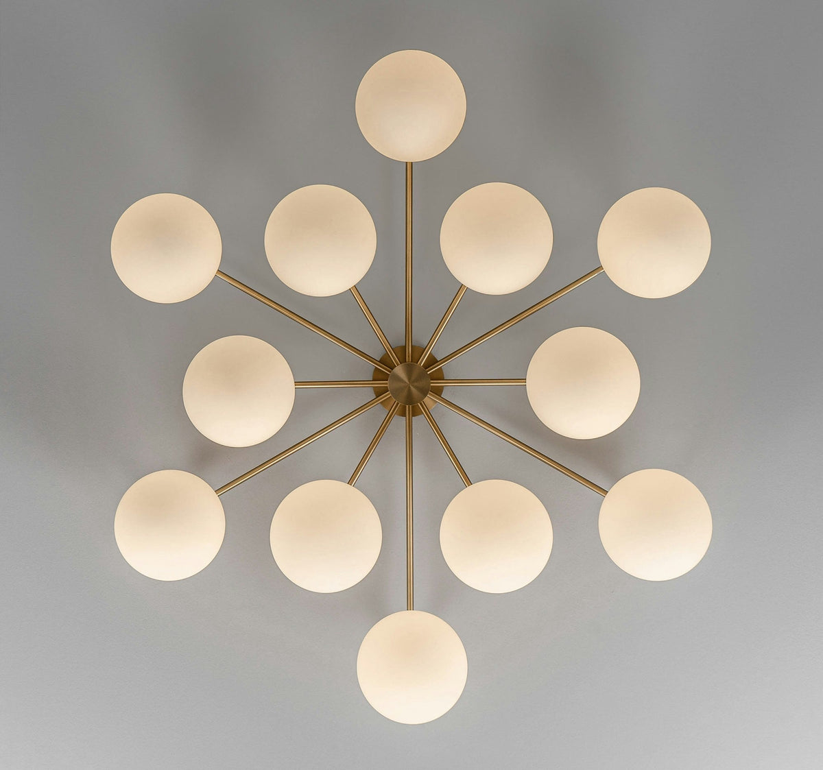 Orion Oval Flush Mount Base Chandelier Ø47.8″-NORMAL-Jecanoli