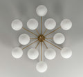 Orion Oval Flush Mount Base Chandelier Ø47.8″-NORMAL-Jecanoli