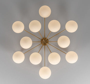 Orion Oval Flush Mount Base Chandelier Ø47.8″-NORMAL-Jecanoli