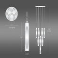 Osleride 10 Light Circular Chandelier - - Jecanoli