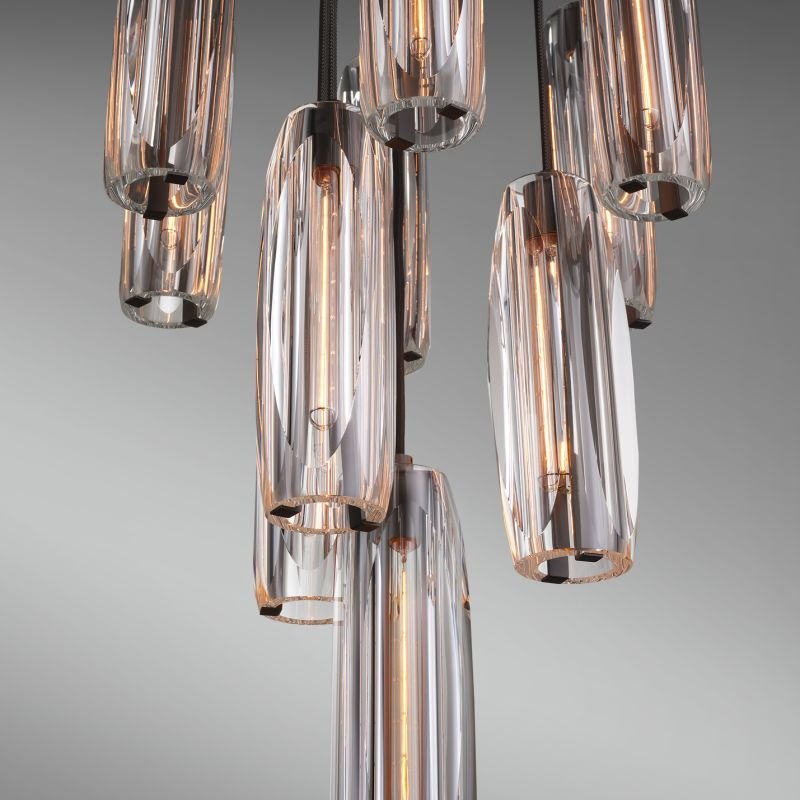 Osleride 10 Light Circular Chandelier - - Jecanoli