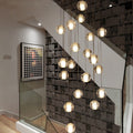 chandelier,chandeliers,long stairs,round,ball,clear glass,large,extra large,huge,big,oversize,spiral stairs,gold