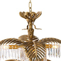 Palmera Brass Crystal Chandelier - ∅37.4″ x H 41.7″Brass & ClearJecanoli