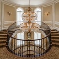 Palmera Brass Crystal Chandelier - ∅37.4″ x H 41.7″Brass & ClearJecanoli