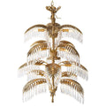 Palmera Brass Crystal Chandelier - ∅37.4″ x H 41.7″Brass & ClearJecanoli