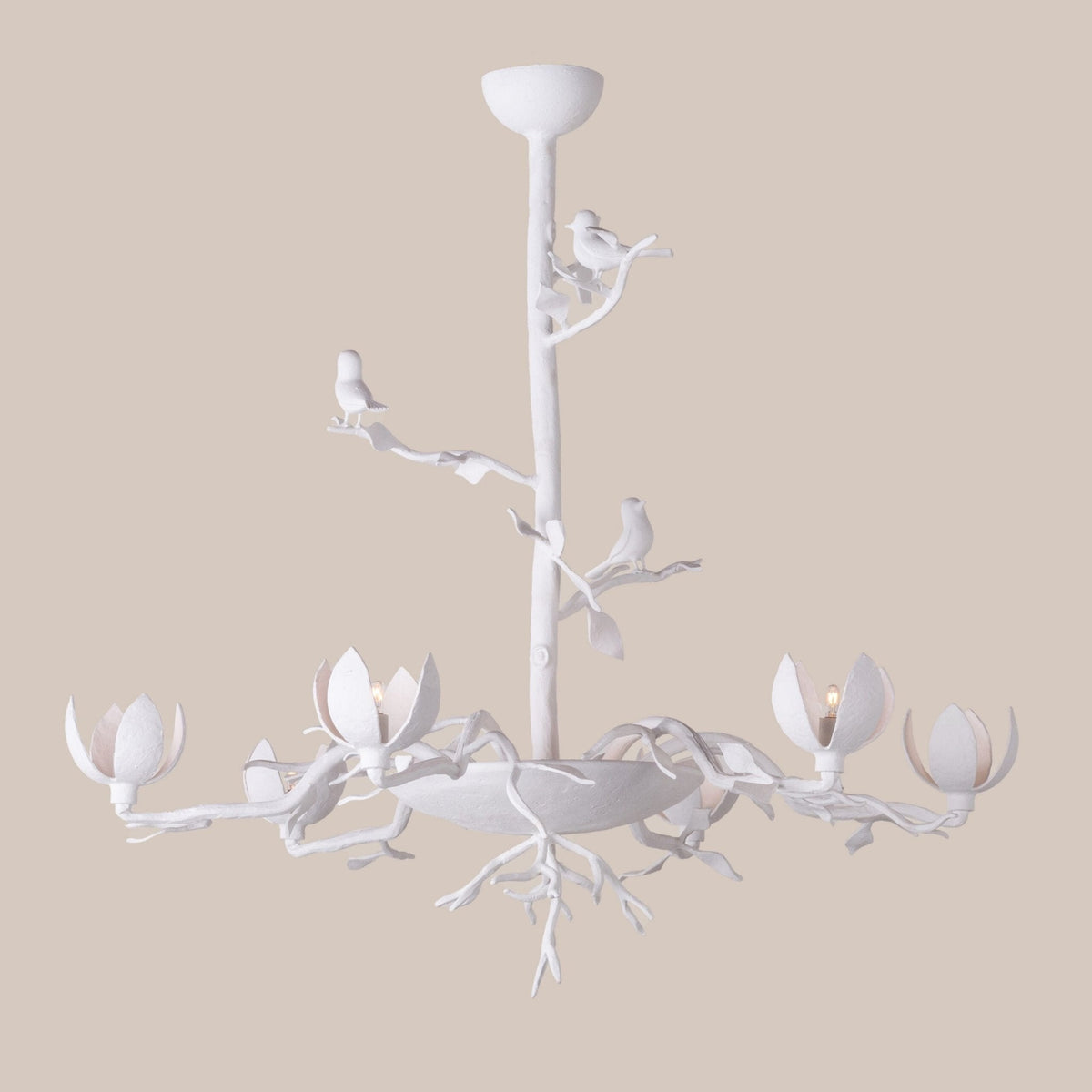Passera Chandelier - ∅ 35.4″ x H 34.6″White-Jecanoli