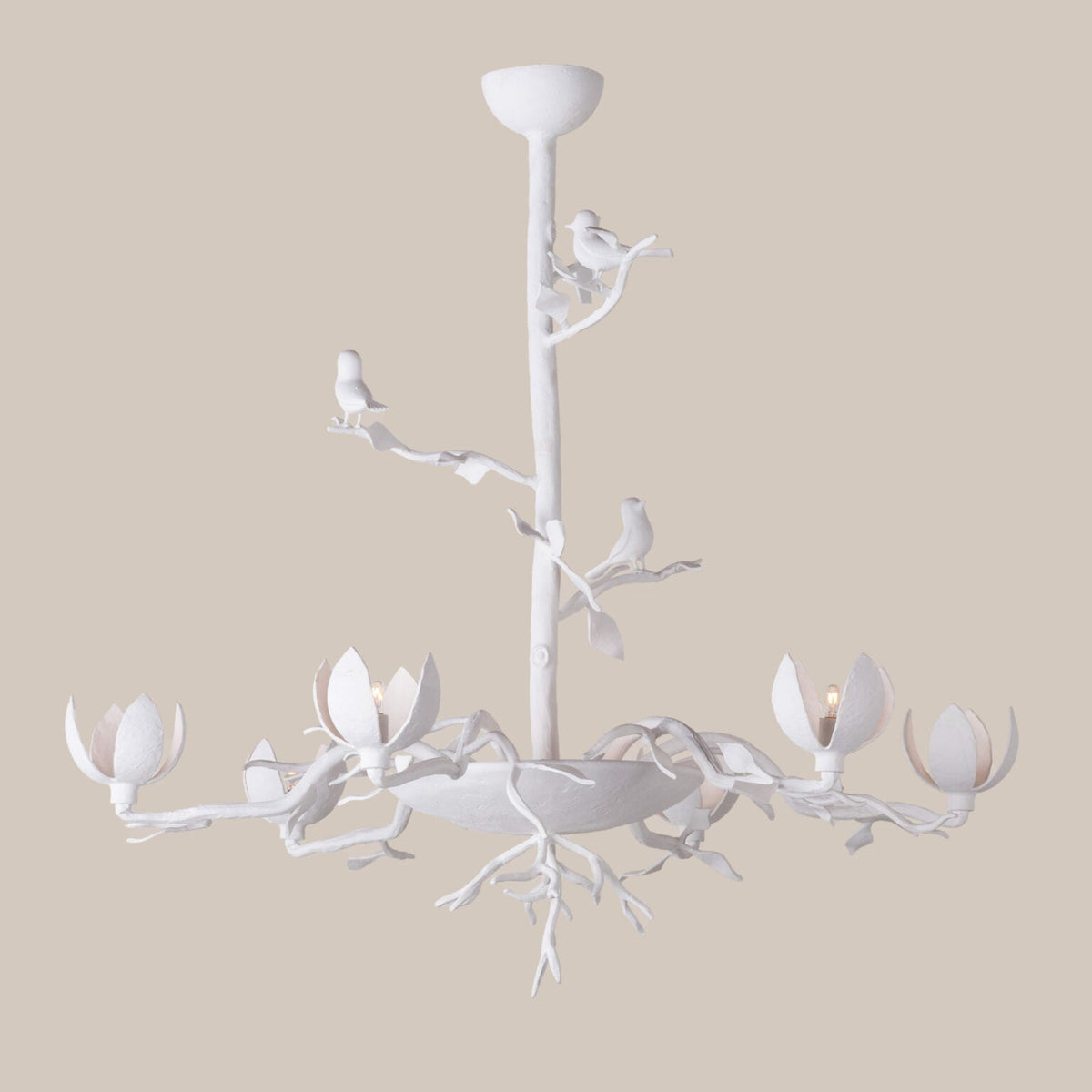 Passera Chandelier - ∅ 35.4″ x H 34.6″White-Jecanoli