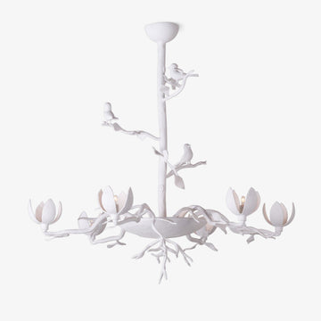 Passera Chandelier - ∅ 35.4″ x H 34.6″White-Jecanoli