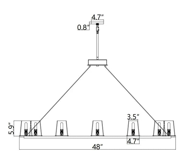 Prism Round Chandelier