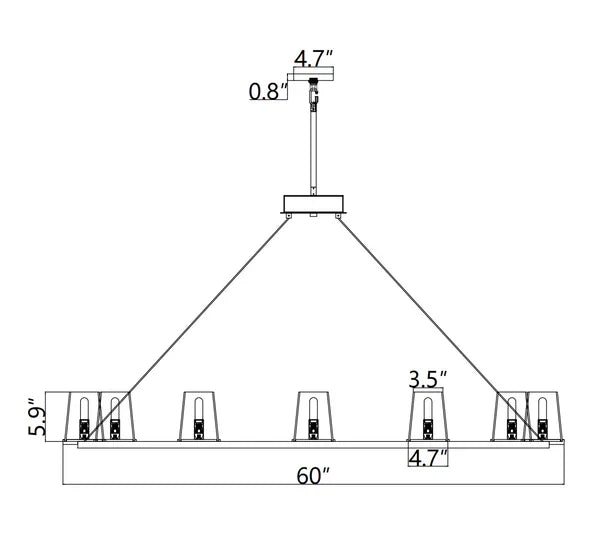 Prism Round Chandelier