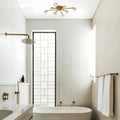 Pedrea Alabaster Wearstler Large Staggered Arm Flush Mount - Jecanoli