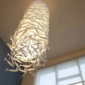 Porcelain Fish Shaped Dining Table Chandelier-Jecanoli