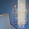 Porcelain Fish Shaped Dining Table Chandelier-Jecanoli
