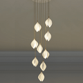 Postmodern Ceramic Branch Chandelier - 9 Lights-Jecanoli