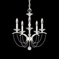 Primrose Crystal Candlestick Chandelier 18"