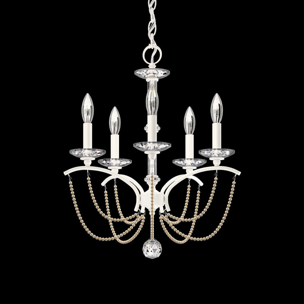 Primrose Crystal Candlestick Chandelier 18"
