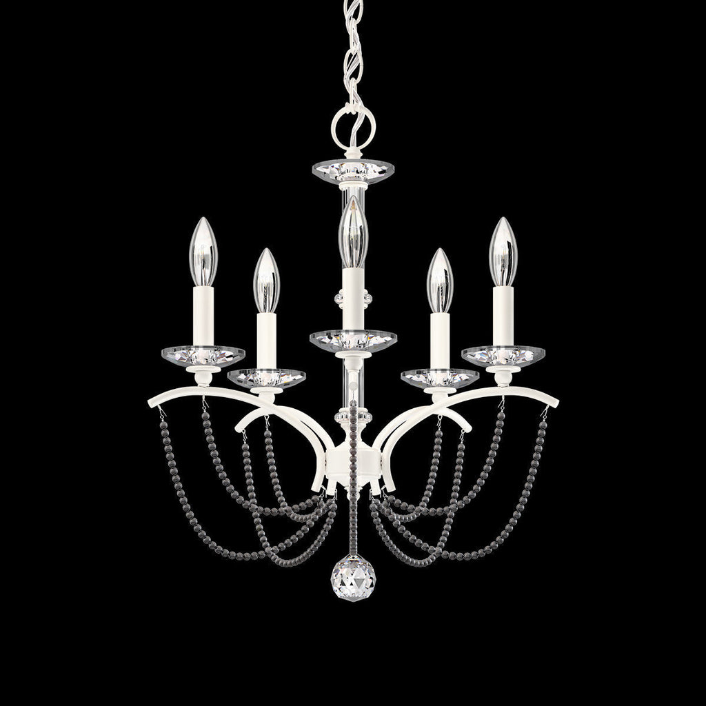 Primrose Crystal Candlestick Chandelier 18"